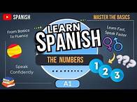 Video thumbnail for Spanish For Beginners: Learn Spanish Numbers| How to COUNT in Spanish | Gender Singular & Plural