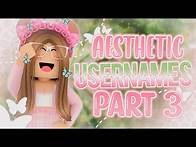 Video thumbnail for 75+ AESTHETIC Roblox USERNAMES Part 3!! || *Untaken on Roblox* || 2021 || auvelva ♡