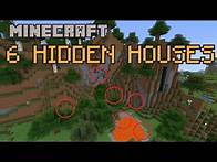 Video thumbnail for 6 Hidden Houses in Minecraft