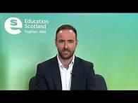 Video thumbnail for Education Scotland spotlight on Curriculum Innovation with Graeme Wallace