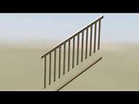 Video thumbnail for How to Install Baluster on Deck Stairs