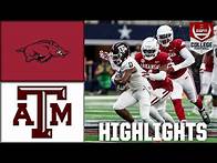 Video thumbnail for Texas A&M Aggies vs. Arkansas Razorbacks | Full Game Highlights