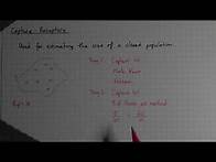 Video thumbnail for The Capture-Recapture Method
