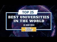 Video thumbnail for Top 25 Best Universities in the World | QS World University Rankings 2024