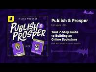 Video thumbnail for Your 7-Step Guide to Building an Online Bookstore | Publish & Prosper Podcast #31
