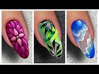 Video thumbnail for Nail art designs 2023 | Simple nails design #20nails