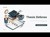 Video thumbnail for Gray Thesis Defense PowerPoint Template & Google Slides Theme by GreatPPT