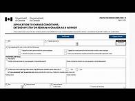 Video thumbnail for Post graduate work permit application - PGWP application guide - Application to change conditions