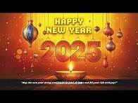Video thumbnail for 🎉 Happy New Year 2025: Best Wishes Collection 🎉 HD 4K Greeting cards