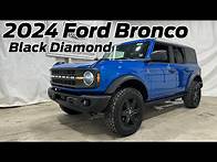 Video thumbnail for 2024 Ford Bronco Black Diamond 4-Door Review
