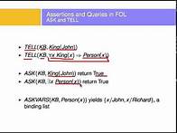 Video thumbnail for FOL (First Order Logic)
