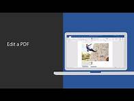 Video thumbnail for Edit a PDF in Microsoft Word