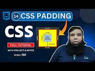 Video thumbnail for CSS Padding | CSS Tutorial by Shahid Naeem | Class 14.