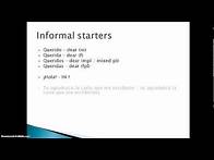 Video thumbnail for Spanish letter writing formal and informal forms