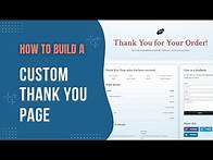 Video thumbnail for How to Create a Custom WooCommerce Thank You Page (using WooBuilder & Elementor)