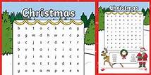 Video thumbnail for Christmas Word Search - Printable