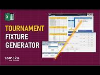 Video thumbnail for Tournament Fixture Generator | Standings, Fixture, Playoffs in Excel!