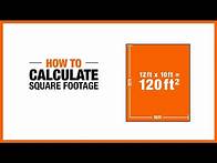 Video thumbnail for How to Calculate Square Footage | The Home Depot