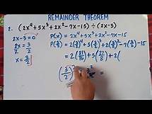 Video thumbnail for The Remainder Theorem With Fractions | Explain in Detailed | Part 2 |