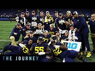 Video thumbnail for Cinematic Highlights: 2022 Big Ten Football Championship | Michigan vs. Purdue | The Journey