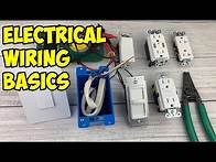 Video thumbnail for Home Electrical Wiring Basics - Tutorial (2022)
