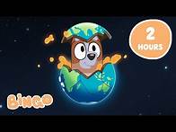 Video thumbnail for 🔴LIVE: Explore and Discover with Bingo 🌍 🚀 | Adventure with Bluey and Bingo 🧡 | Bingo