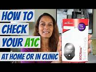 Video thumbnail for How to Check Your A1c at Home (Or in a Clinic)