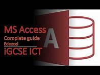 Video thumbnail for MS Access - Full Guide - Everything you need for iGCSE ICT