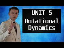 Video thumbnail for AP Physics C: Mechanics Unit 5 Review - Rotational Dynamics - Torque - Inertia - Kinematics