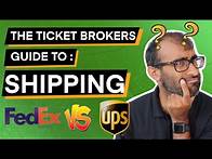 Video thumbnail for HOW TO SELL AND SHIP HARD STOCK TICKETS | STUBHUB VIVID SEATS SEATGEEK