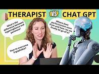 Video thumbnail for Therapist vs. Artificial Intelligence - I answer your questions #chatgpt #mentalhealth