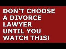 Video thumbnail for How to Find a Good Divorce Lawyer | Step-by-Step Guide