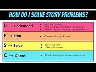 Video thumbnail for 2nd Grade Math Review Story Problems