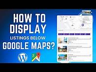 Video thumbnail for How to Display Listings Below Google Maps with WP Maps Pro
