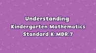 Video thumbnail for Kindergarten Kindergarten | Understanding Kindergarten Mathematics Standard K.MDR.7 (Data)