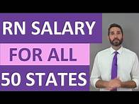 Video thumbnail for RN Salary & Wages for All 50 States | Registered Nurse Income