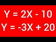 Video thumbnail for How to Solve Systems of Equations Using Substitution | Step-by-Step Tutorial