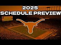 Video thumbnail for Texas Football 2025 Schedule Preview & Early Projected Record