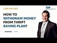 Video thumbnail for How to withdraw money from TSP – How to Withdraw Money from TSP Accounts?