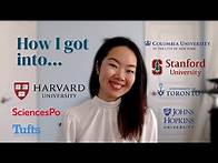 Video thumbnail for How I got into Stanford, Harvard, Columbia & more for grad school!