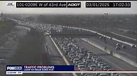 Video thumbnail for Near gridlock on Loop 101 for construction closures