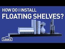 Video thumbnail for How Do I Install Floating Shelves? | DIY Basics