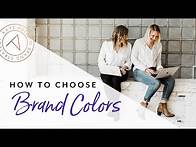Video thumbnail for How to Choose Your Brand Colors Strategically