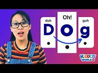 Video thumbnail for Learning the Sounds of Letters - Teaching 3-Letter Word Reading to Toddlers and Kids