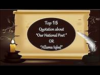 Video thumbnail for Allama Iqbal Essay quotation | Quotation about My favorite Poet | My Hero in History