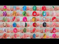 Video thumbnail for Top 35+ easy and cute nail art for short nails || Nail art with no tool ||