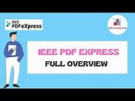 Video thumbnail for How to convert a PDF by IEEE PDF Express? || Full Overview || Bangla || 2023