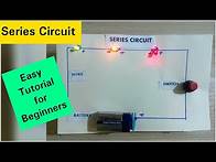 Video thumbnail for How to make a series circuit | Difference between parallel and series circuits | School project