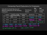 Video thumbnail for 7-2 Calculating Payroll Deductions #1