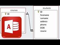 Video thumbnail for Creating a one to many relationship in a Access College Database